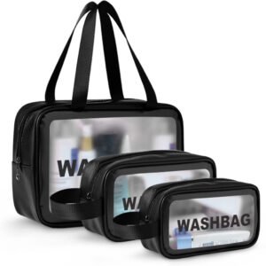 3 PCS WASH BAG COSMETIC BAG