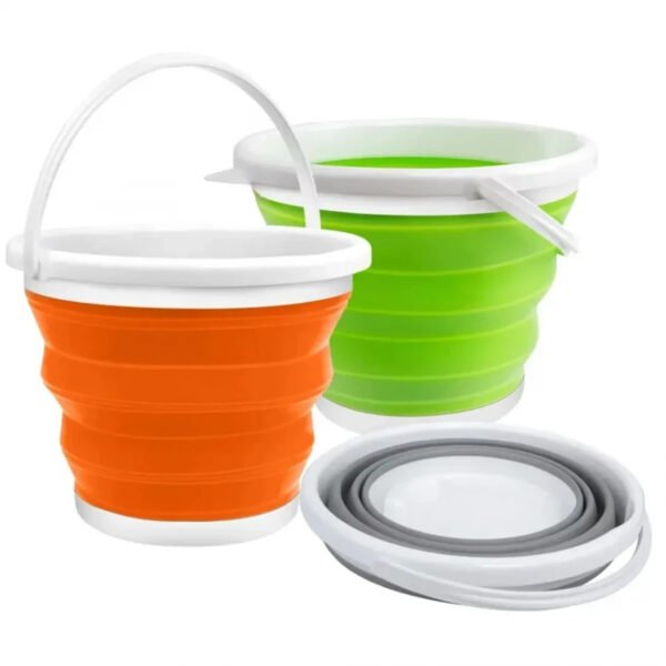SILICONE FOLDING BUCKET (10 LITER)