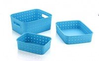 SMART BASKETS FOR STORAGE(SET OF 3)